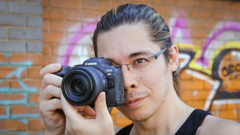 James Artaius using a Canon EOS R6 to photograph street photography