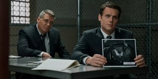 Holt McCallany and Jonathan Goff in Mindhunter