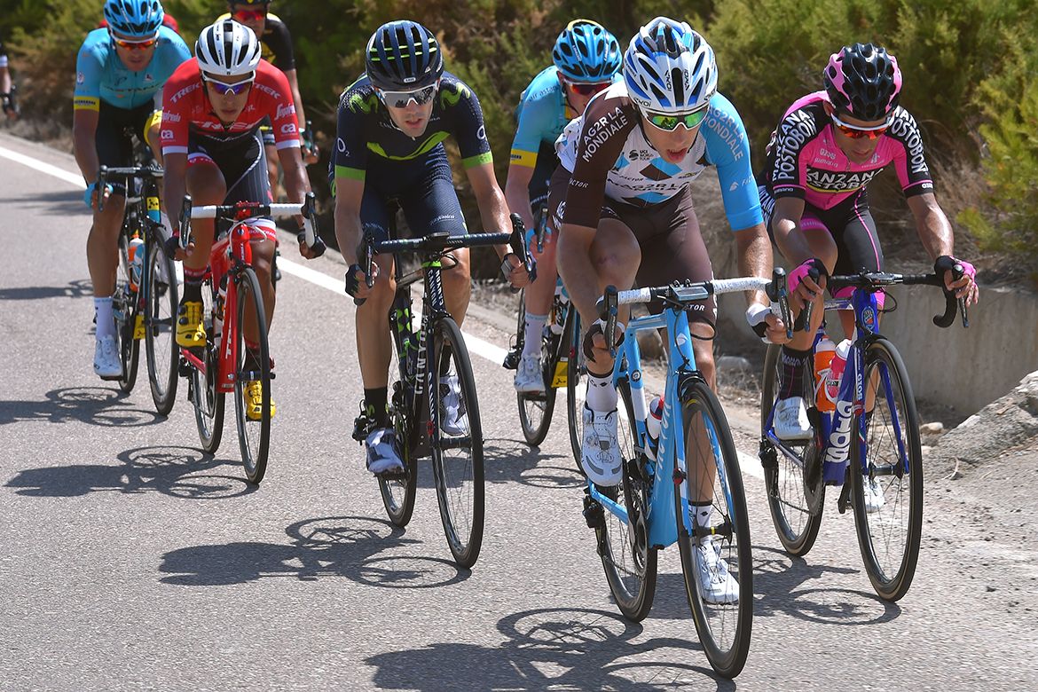 Axel Domont (AG2R La Mondiale) in the breakaway