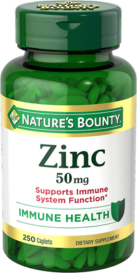 Nature's Bounty Zinc 50 mg Caplets | Was $8.55 Now $5.94 at Amazon