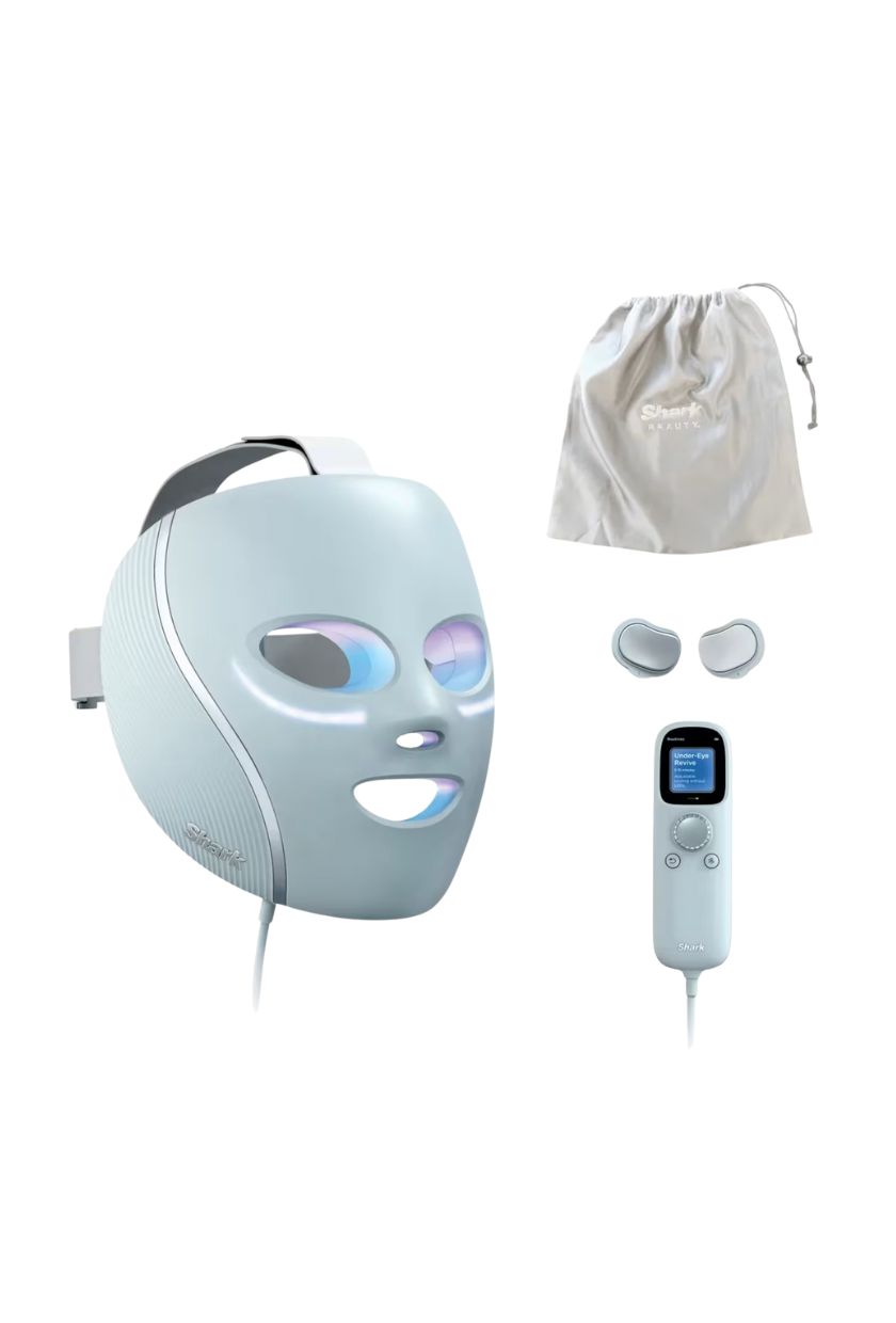 Shark Cryoglow Under-Eye Cooling &amp;amp; Led Anti-Ageing &amp;amp; Blemish Repair Mask Fw312uk - Blue Frost