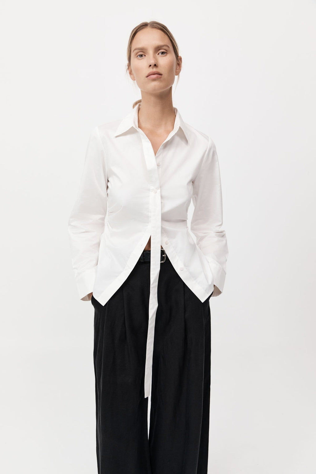 Deconstructed Shirt - White