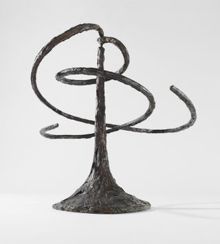 The Helices, 1944, by Alexander Calder, bronze sculpture in three parts