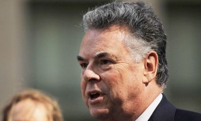 Rep. Peter King (R-NY) says he has been called a bigot. 