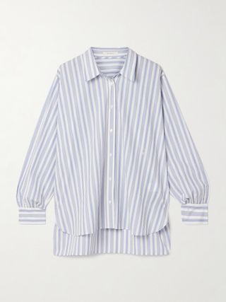Hava Striped Cotton-Voile Shirt
