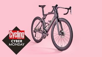 Trek Madone with the Cycling Weekly Cyber Monday roundel