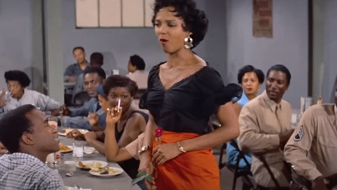 A group of actors in Carmen Jones
