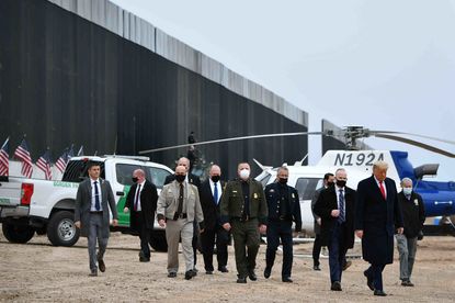 Trump at the border
