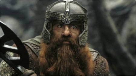 Gimli in The Lord of the Rings: The Fellowship of the Ring