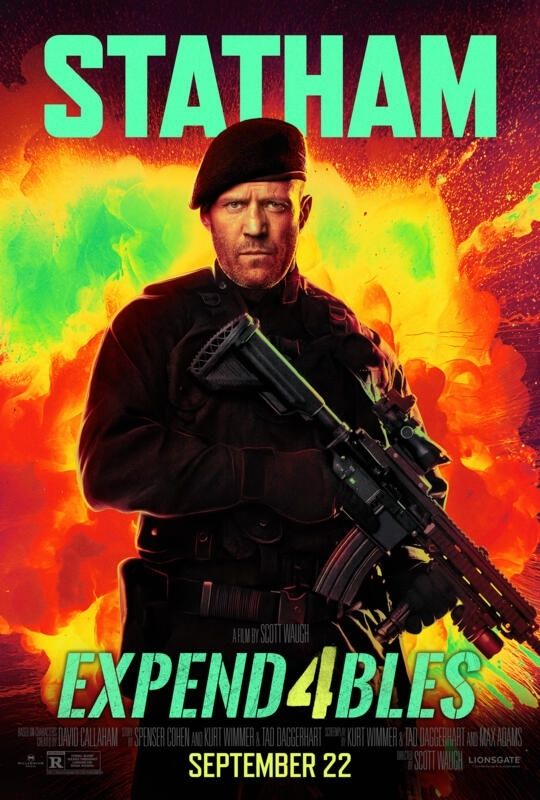 Expendables 4 character poster Jason Statham