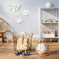 Tulip Shaped Woven Basket&nbsp;| $25 at Target