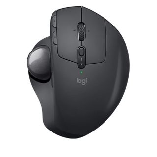 The Logitech MX Ergo Trackball Mouse.