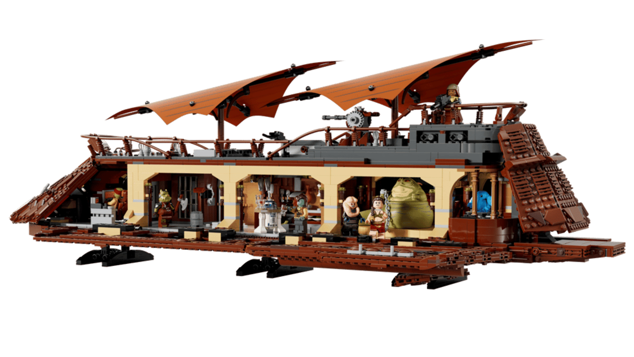 Jabba the Hutt's Sail Barge LEGO Set