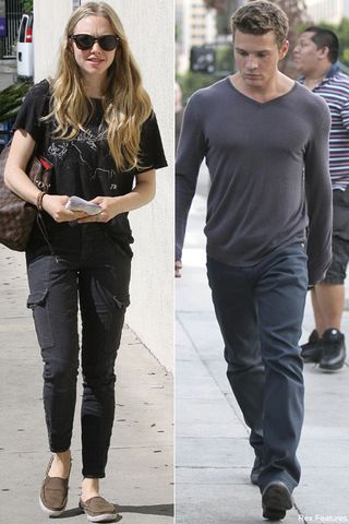 Amanda Seyfried and Ryan Phillippe - Amanda Seyfried and Ryan Phillippe romantic lunch date - Celebrity News - Marie Claire