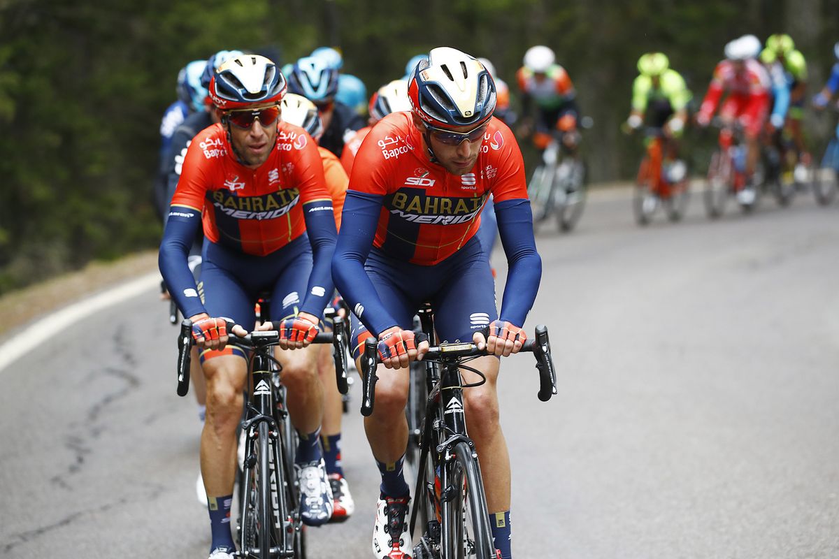 Bahrain-Merida set the pace