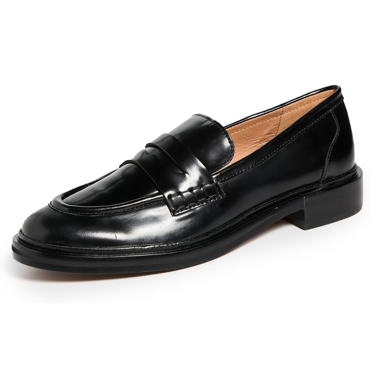Madewell, Madewell Women&#039;s the Vernon Loafers, True Black, 7 Medium Us