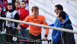 Nils Eekhoff after his disqualification