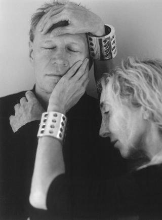 KRIS RUHS AND CARLA SOZZANI, LONDON. PHOTO BRUCE WEBER