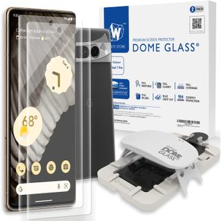 Whitestone Dome Glass screen protector for Google Pixel 7 Pro (2-pack)