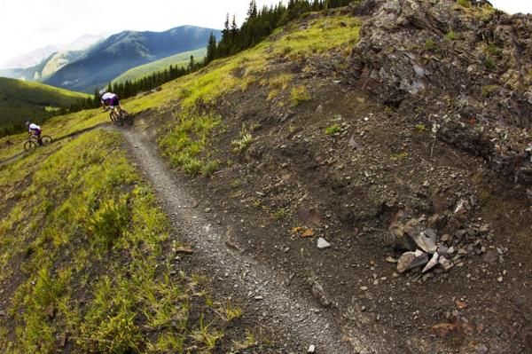 The singletrack.