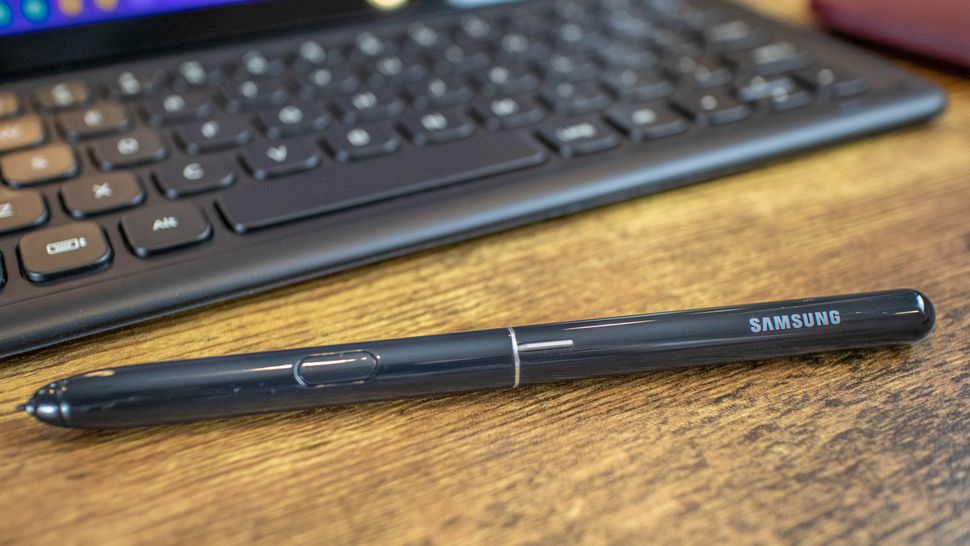 samsung tablet with pen and keyboard