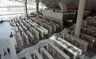 Inside OMA’s Qatar National Library