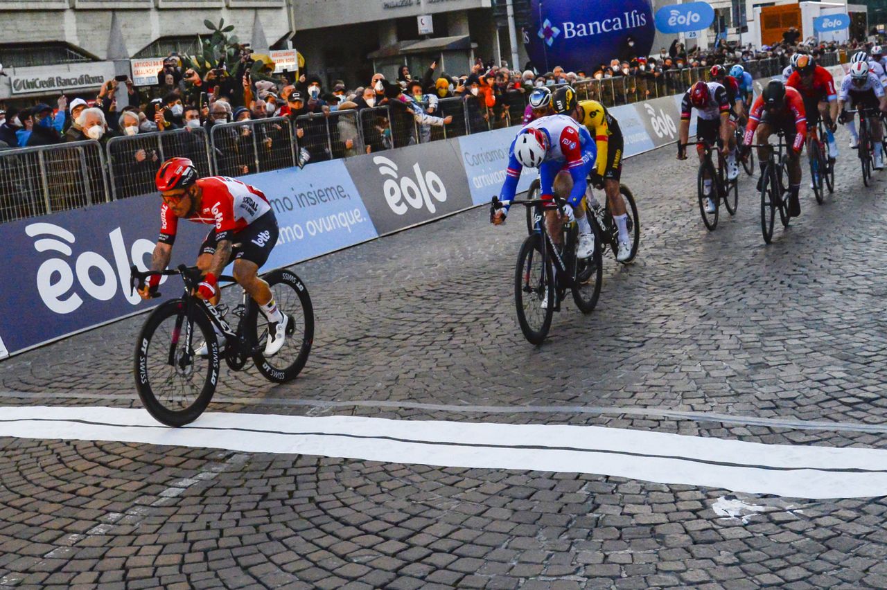 Tirreno Adriatico 2022 57th Edition 3rd stage Murlo Terni 170 km 09032022 Caleb Ewan AUS Lotto Soudal photo Tommaso PelagalliSprintCyclingAgency2022