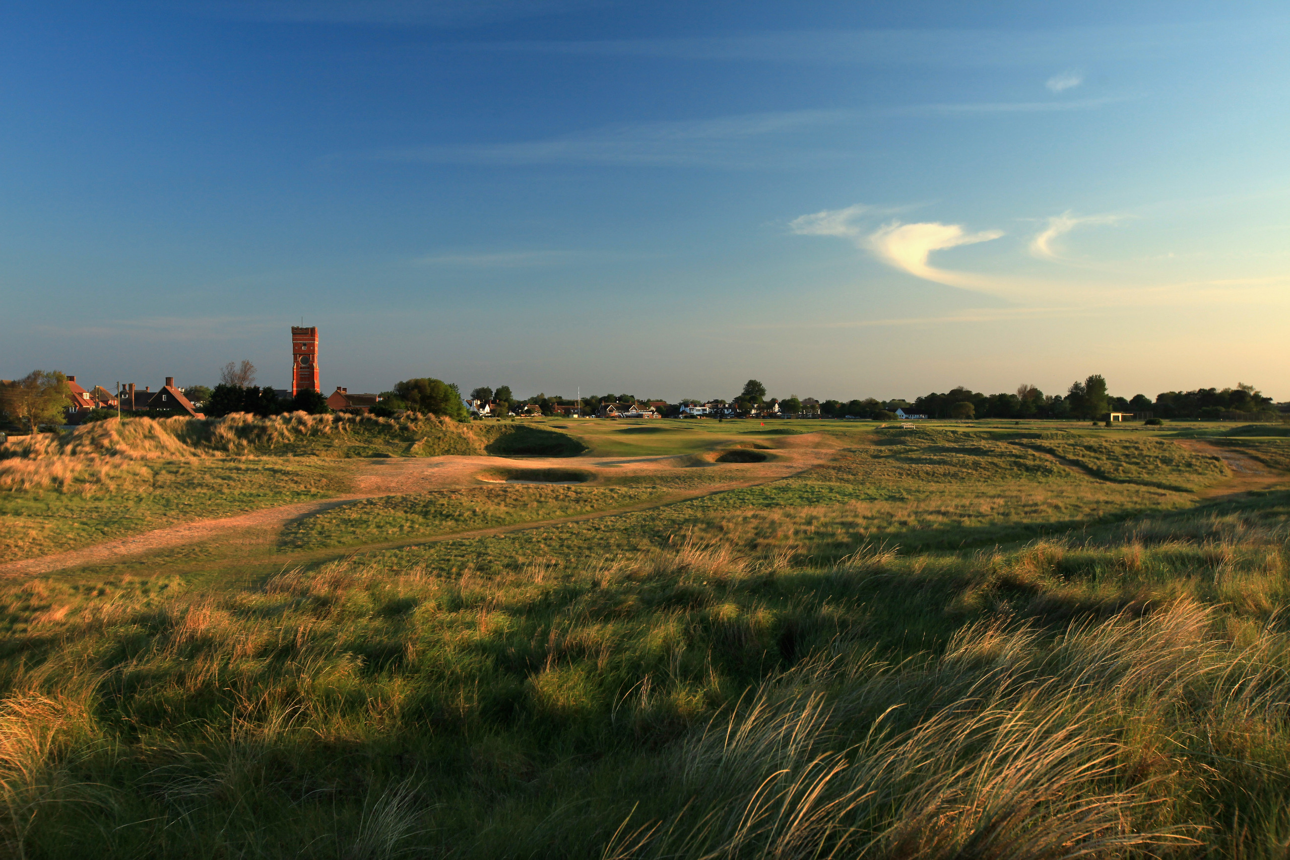 The 17th hole at Littlestone