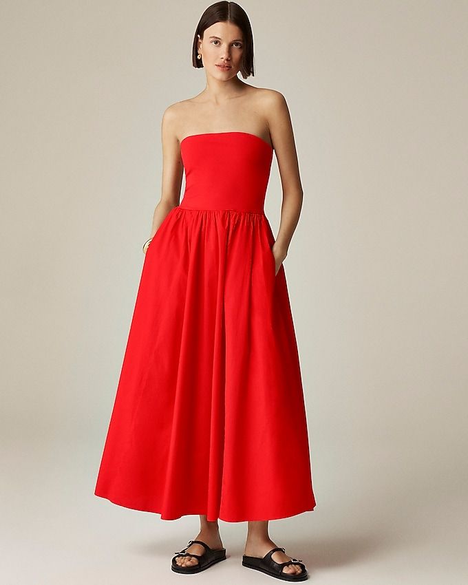 Strapless Mixy Dress