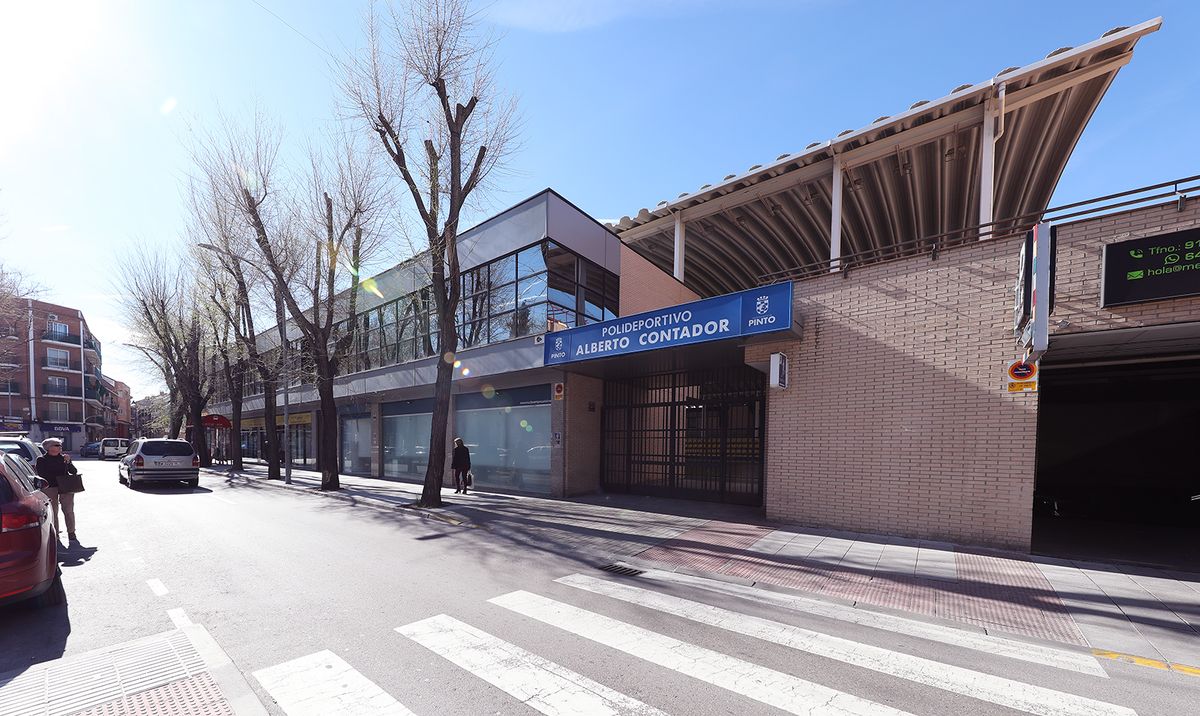 The sports centre in Pinto is named after Contador