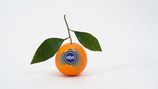 NBN logo on Tangerine