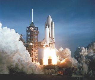 Space Shuttle liftoff