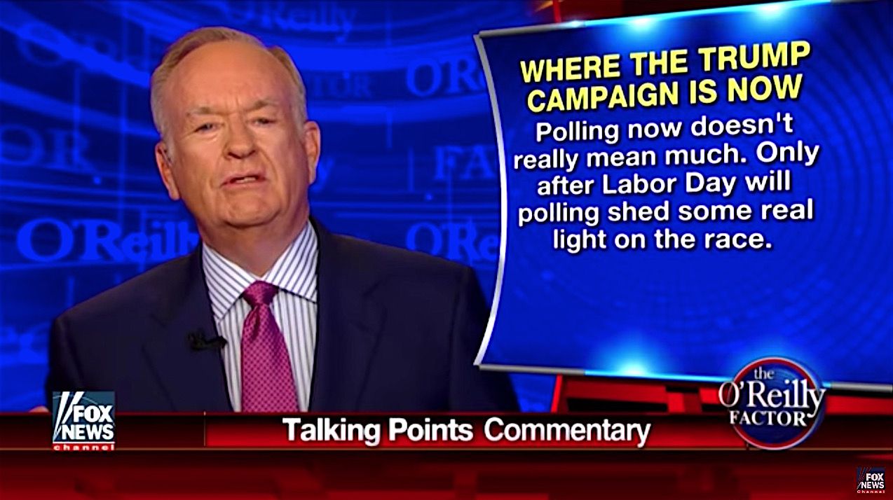 Bill O&amp;#039;Reilly looks at the state of Donald Trump&amp;#039;s campaign