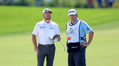 Graeme McDowell and Ken Comboy at the 2022 Arnold Palmer Invitational on the PGA Tour