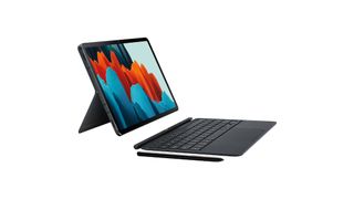 Best tablet keyboards: Samsung Book Cover Keyboard for Galaxy Tab S7