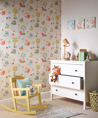 Nursery wallpaper by Arthouse