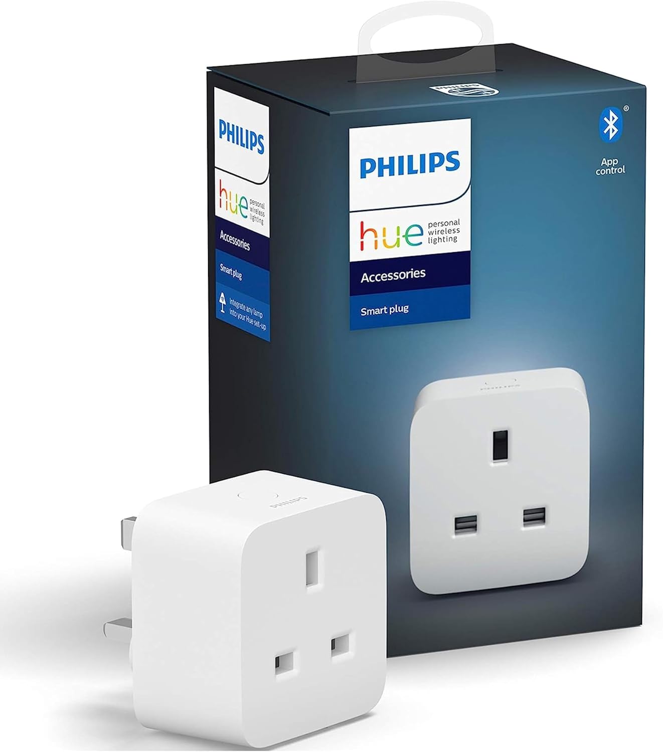 Philips Hue Smart Plug for Smart Home Automation. Works With Alexa, Google Assistant and Apple Homekit, White