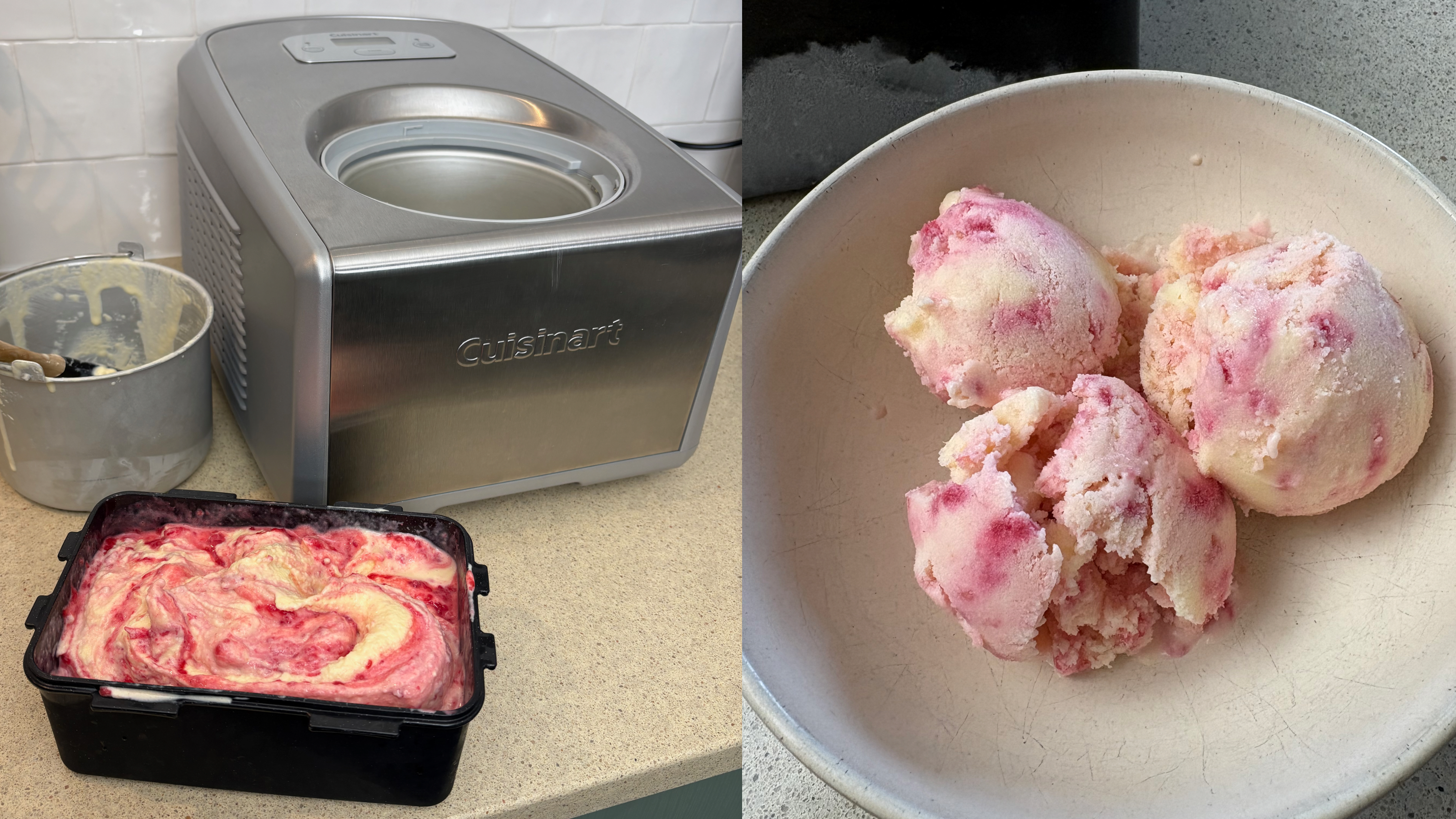 Revisiting the Cuisinart Professional Ice Cream Maker two years after its first review in order to make ice cream 