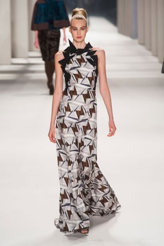 Carolina Herrera AW14, New York Fashion Week