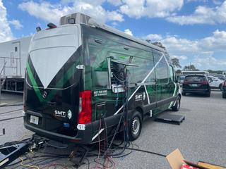 Fox Sports is replacing a full-size OB trailer devoted to graphics with remote personnel, as well as those producing graphics in the SMT van.