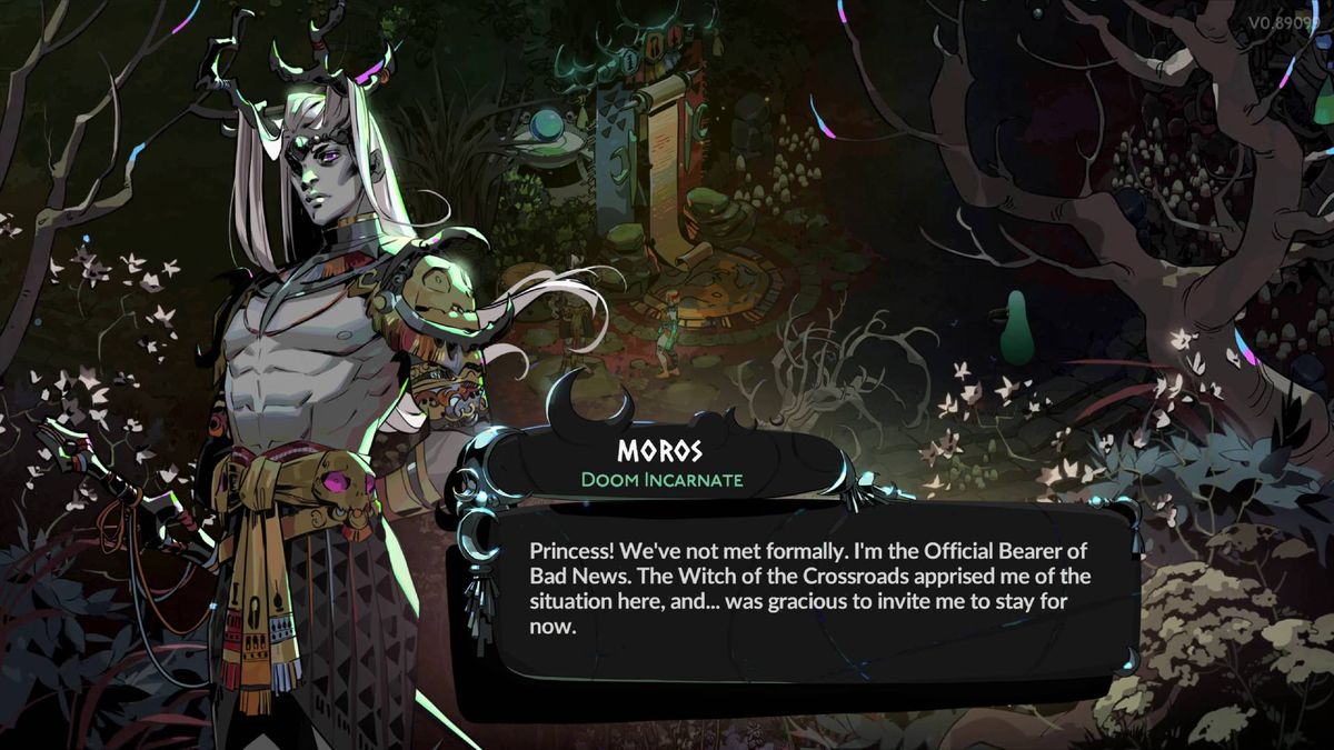 Hades 2 characters Moros