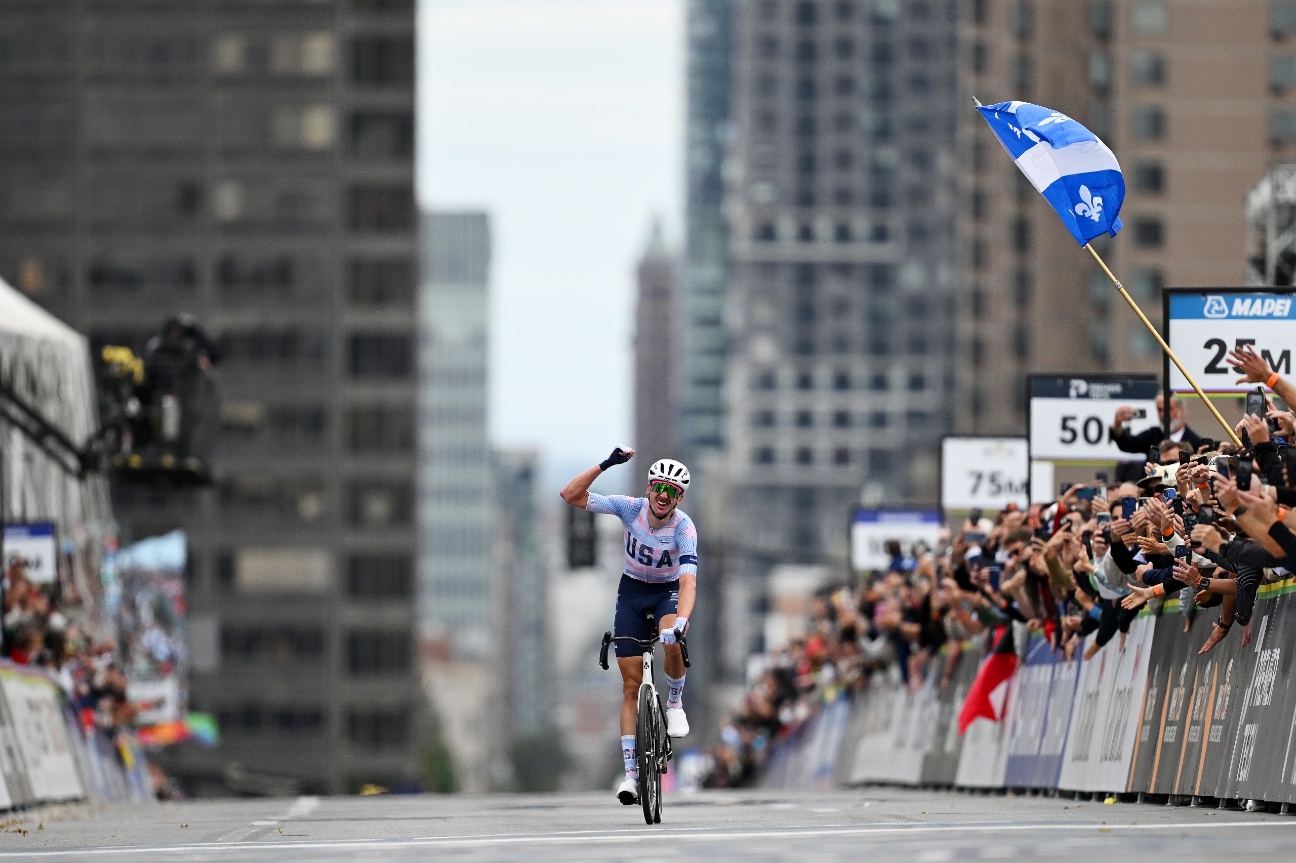 UCI Road World Championships: Brandon McNulty shocks the favourites to win solo and claim first elite men's road race world title for USA since 1993 in all-time epic edition