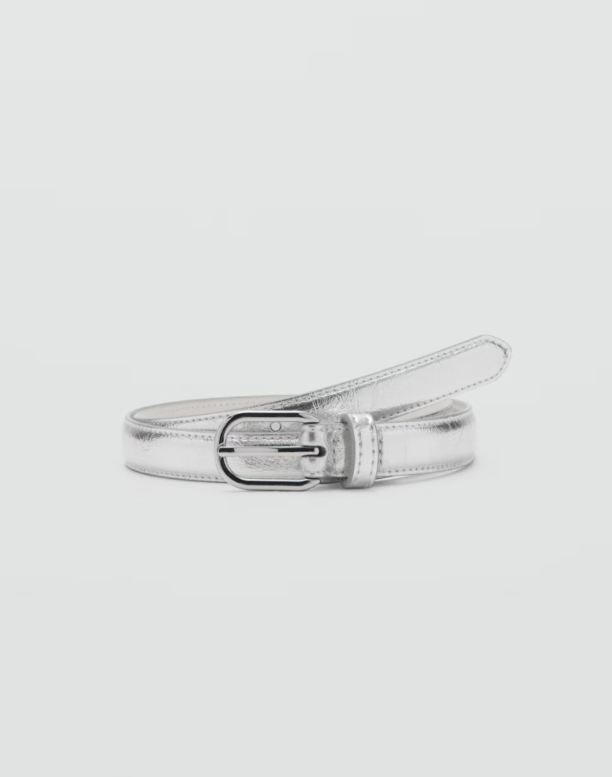 MANGO, Metal Buckle Belt
