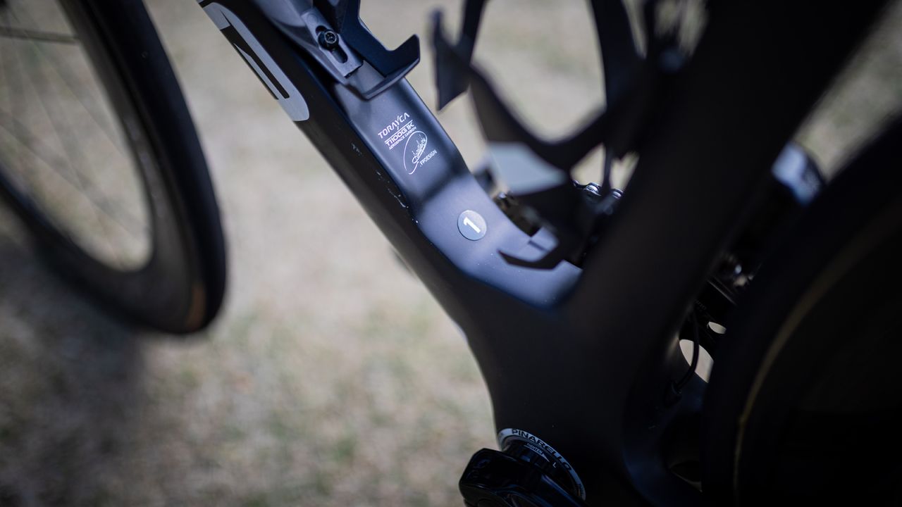 Dylan Van Baarl's Pinarello Dogma F12 XLight