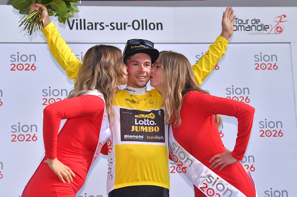 Primoz Roglic (LottoNL-Jumbo) stays in the overall lead after placing second in the stage 3 time trial at Tour de Romandie