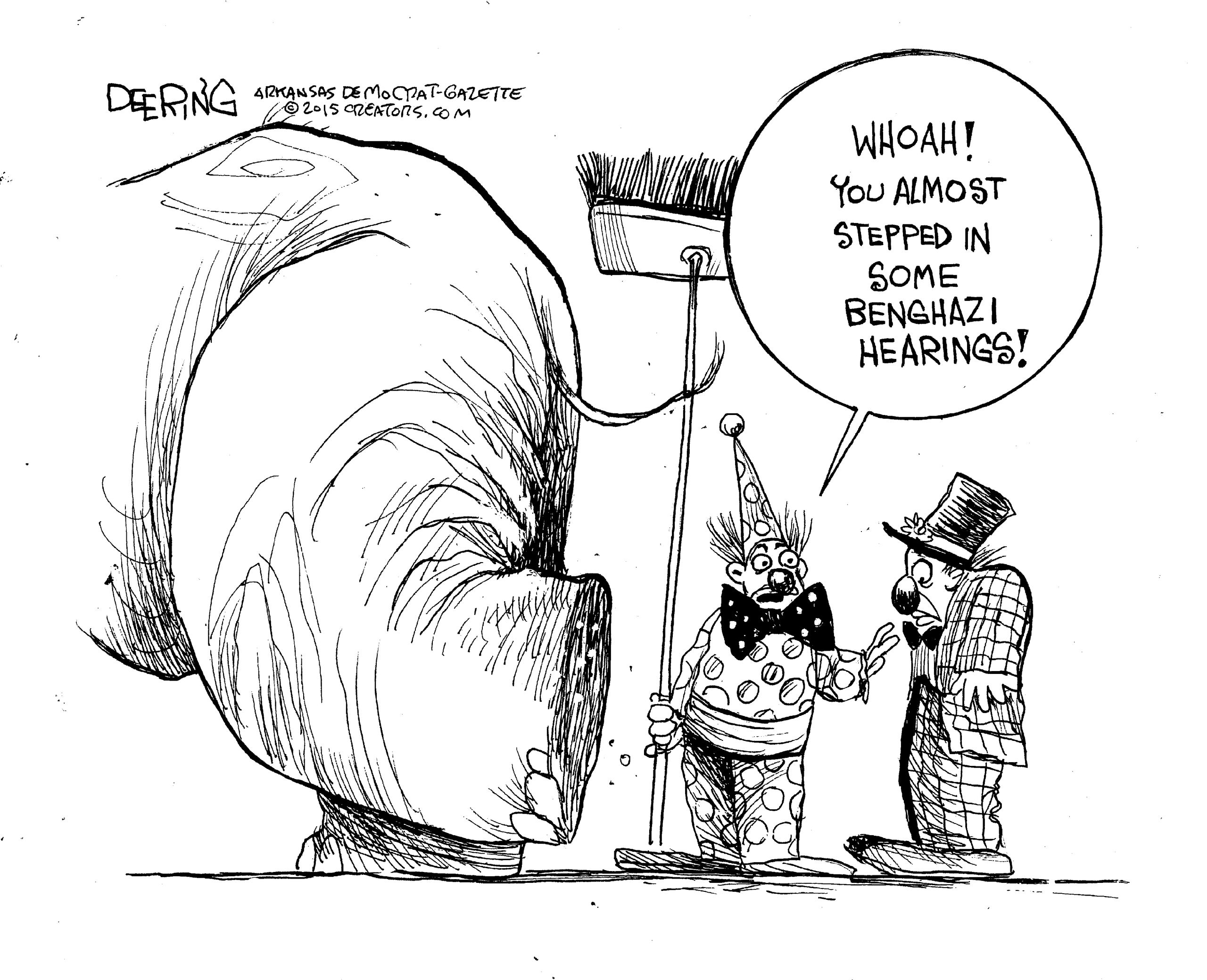Political cartoon U.S. Benghazi investigation | The Week