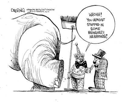 Political cartoon U.S. Benghazi investigation&nbsp;