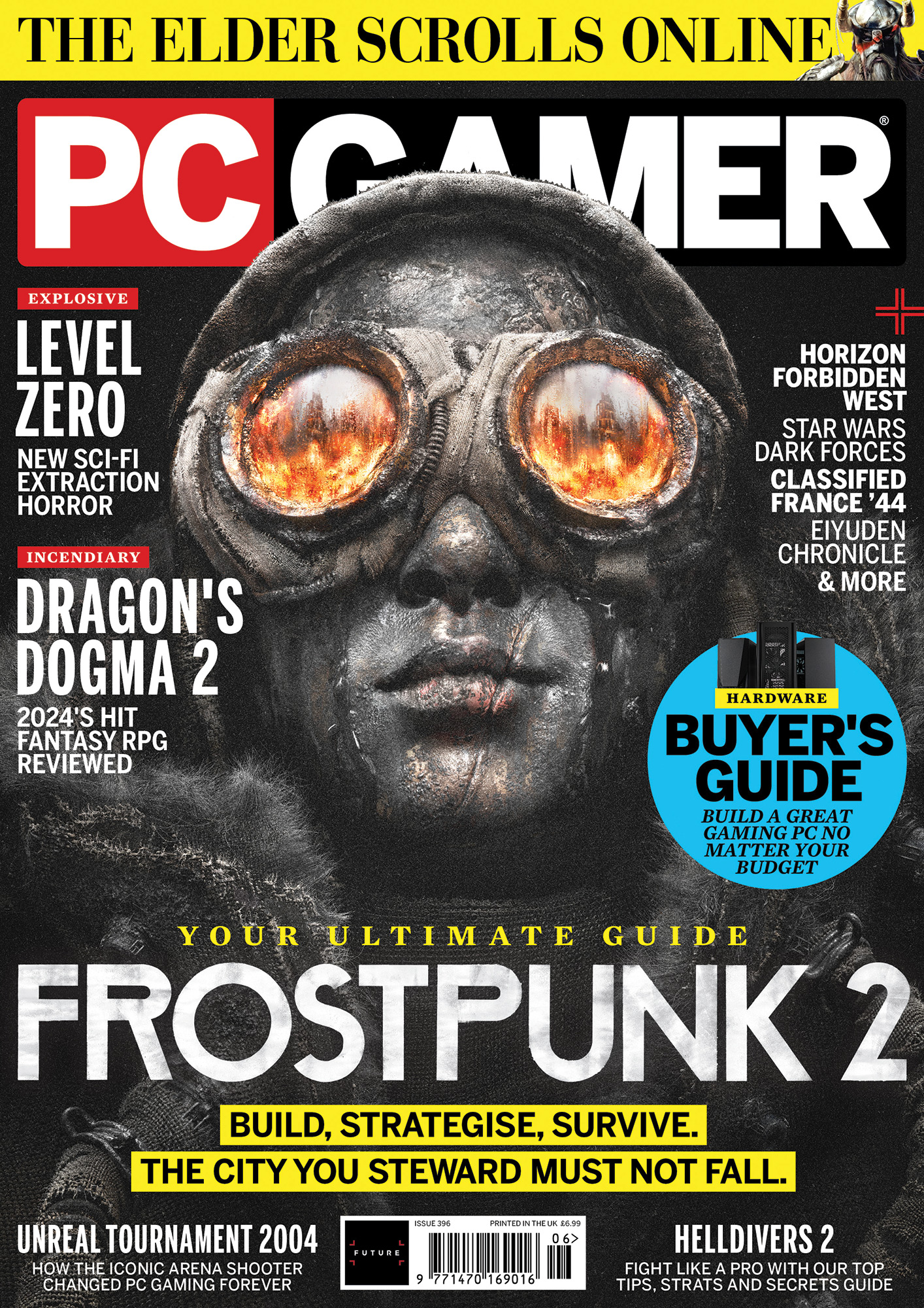 Новый номер журнала PC Gamer уже в продаже: Frostpunk 2