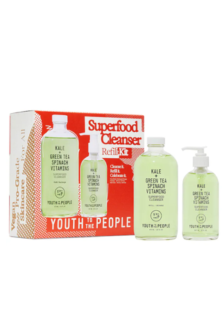 Youth To The People Superfood Gentle Antioxidant Refillable Cleanser Set