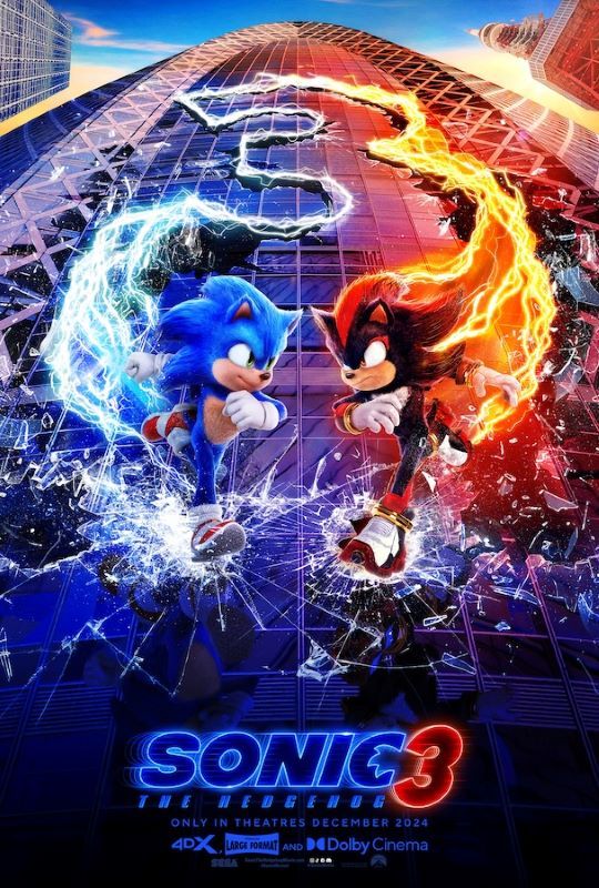 Sonic the Hedgehog 3 poster